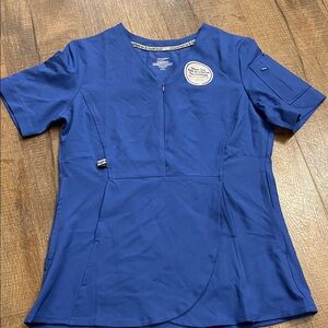 Blue Women's scrubTop